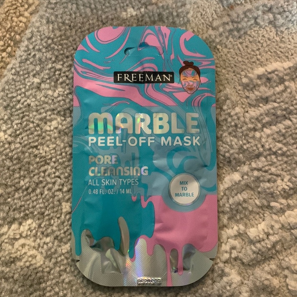 Marble peel-off mask